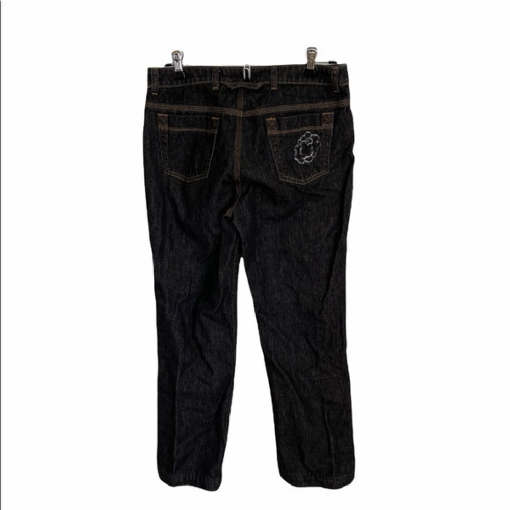 Jones New York Sport Floral Embellished Jeans 8 Petite - Picture 2 of 3